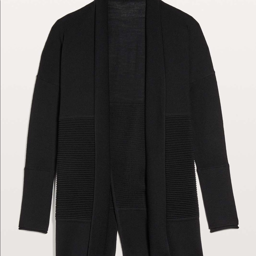 Sit In Lotus Wrap Sweater